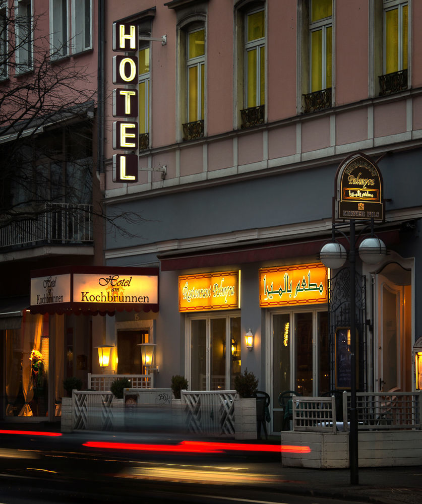 Hotel Am Kochbrunnen Wiesbaden Exterior foto